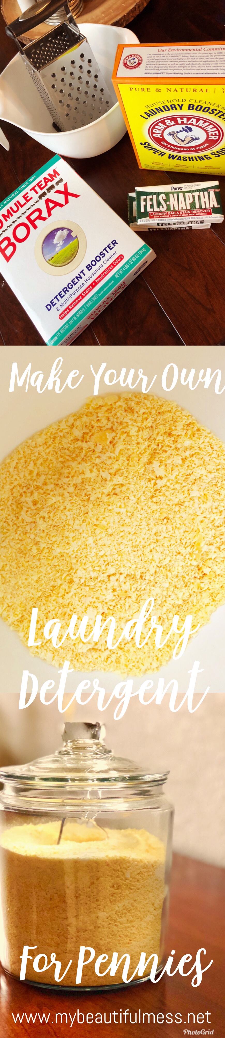 Make Your Own Laundry Detergent For Pennies