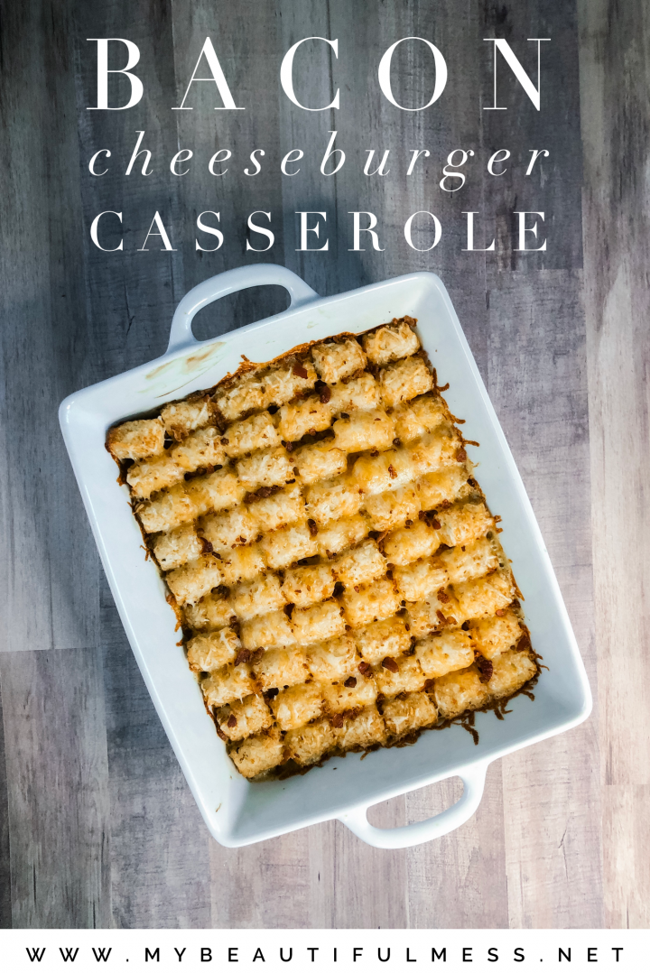 Bacon Cheeseburger Casserole