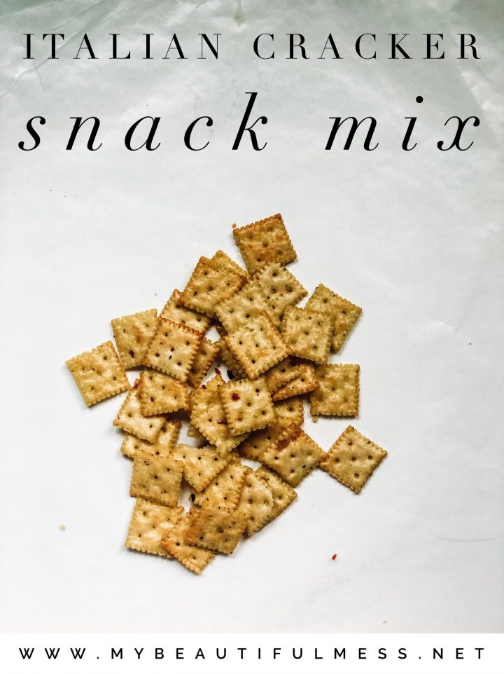 Italian Cracker Snack Mix
