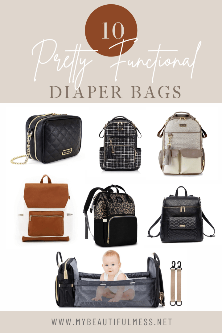 10 Pretty Functional Diaper Bags