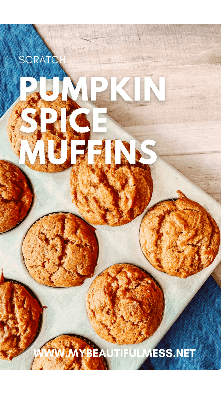 Scratch Pumpkin Spice Muffins
